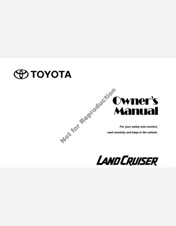 toyota land cruiser 70 series 2009 2010 2011 2012 owners manual in english